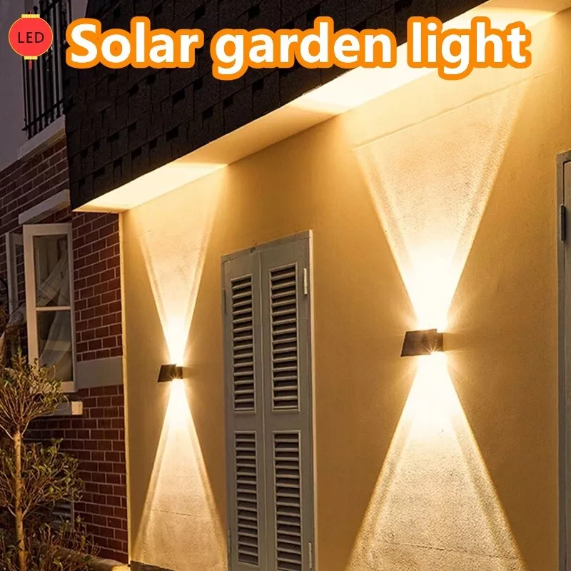 Solar wall 2024 sconce outdoor