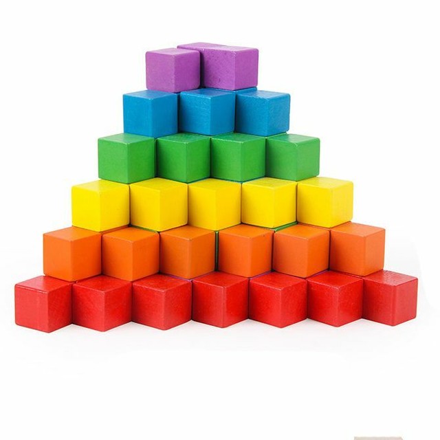 1cm 1.5cm 2cm Wooden Cubes Wood Dices Board Games For Family And Kids