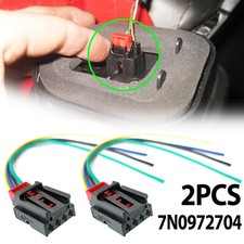 2STK Schlussleuchte Lampentr&auml;ger Stecker f&uuml;r VW Audi Skoda Seat   #7N0972704