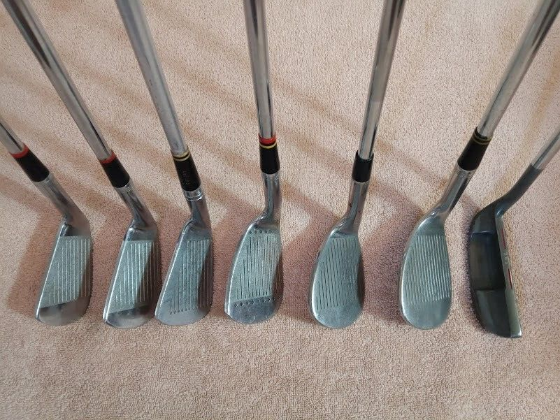 グローブ SPALDING CENTURION SPMN-52 TZ GOLF - VINTAGE SUNDAY SET Spalding BLADES 3,5,7,9, Irons 52*,58
