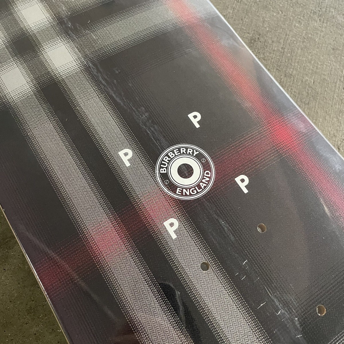 Burberry England X Pop Trading Company Skateboard Deck 8.25 | eBay