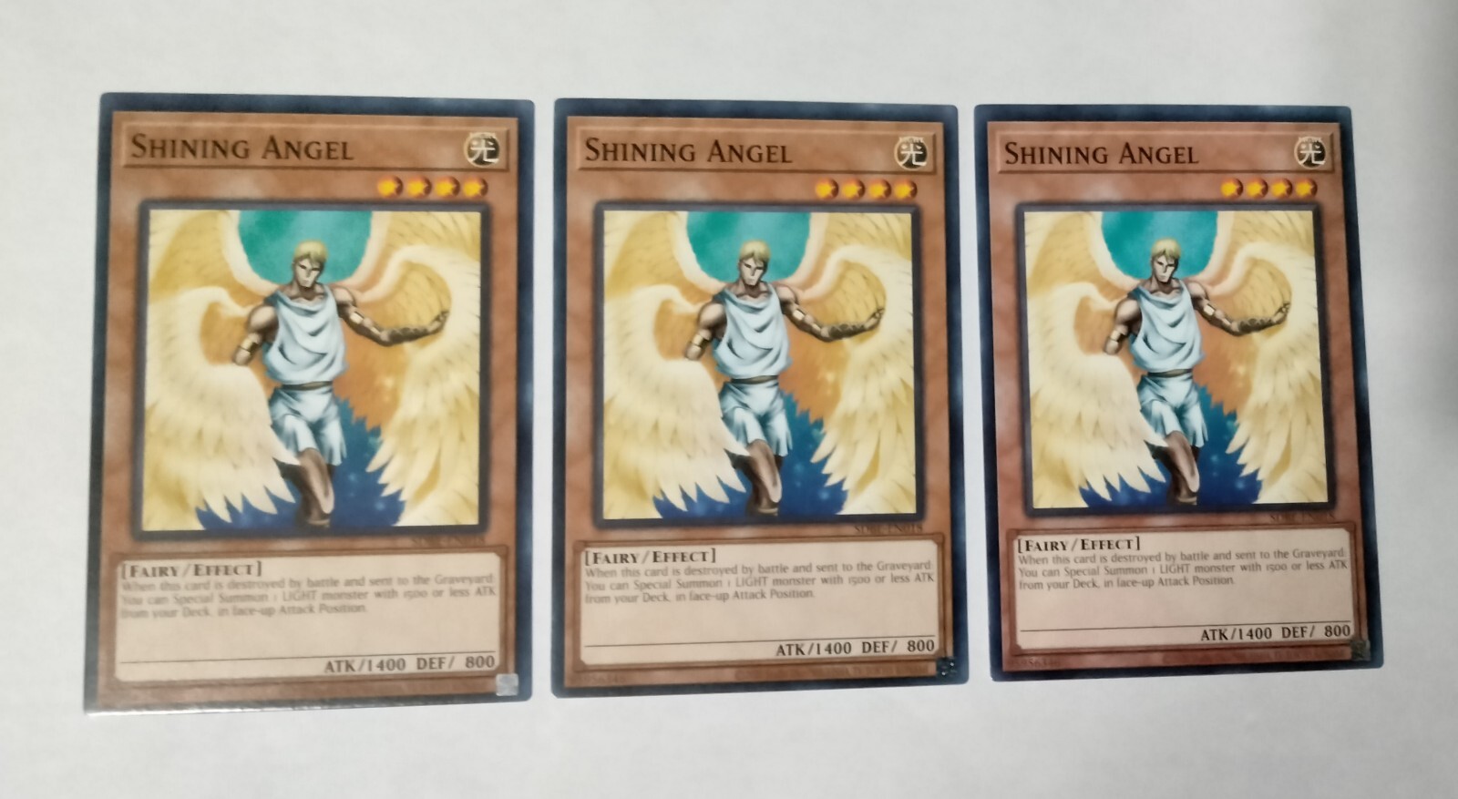 3X Shining Angel Yugioh Monster Cards The Best Online Deal