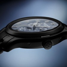 Patek Philippe 4947/1A Annual Calendar Moonphase Blue Satiné 'Bleu SLN' Shantung 5