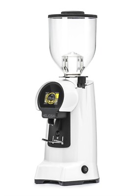 Open Box Eureka Helios 80 Espresso Grinder White