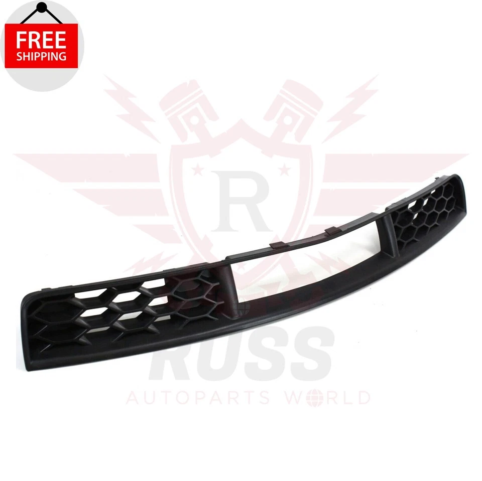 New Front Bumper Lower Grille Black Plastic For 2005-2009 Ford Mustang FO1036115 Foto 4 de 4