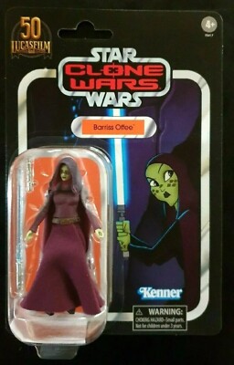 Star Wars The Vintage Collection Jedi Barriss Offee Figure VC214 Clone Wars