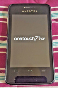 Handy Alcatel OneTouch T'Pop 4010X Blau Android Smartphone, entsperrt, sehr gut!