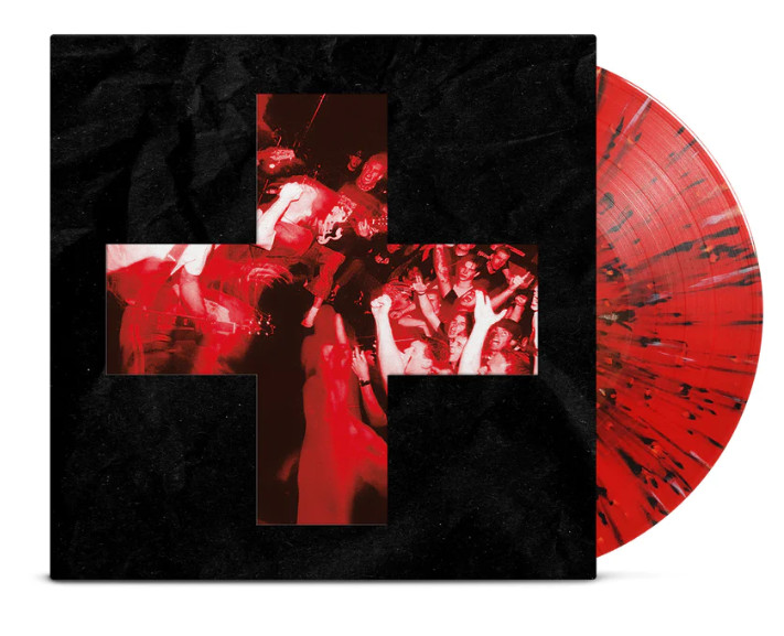 Виниловая пластинка Bane - GIVE BLOOD - Red Splatter Color - НОВАЯ И ЗАПЕЧАТАННАЯ!! Издание Ltd!