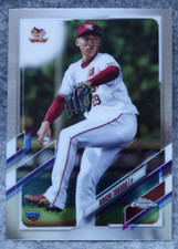 Koichi Takada 2021 Topps NPB Chrome RC #47 Tohoku Eagles