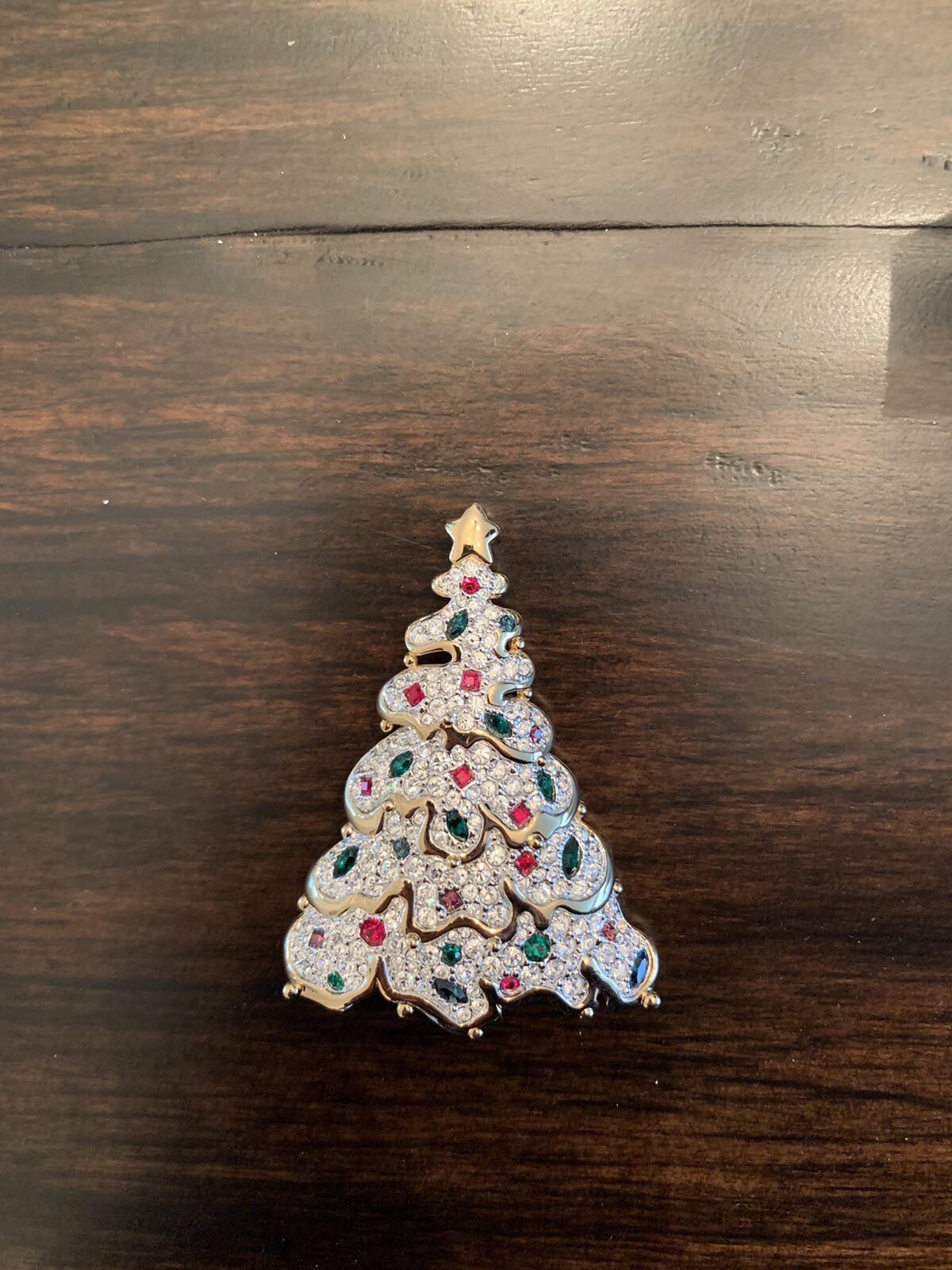 SWAROVSKI CHRISTMAS TREE PIN 1997. Retired eBay