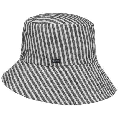 LIPODO Twotone Stripes Stoffhut Sommerhut Sonnenhut Damenhut Gartenhut