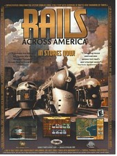 Rails Across America Print Ad/Poster Art PC Big Box B 
