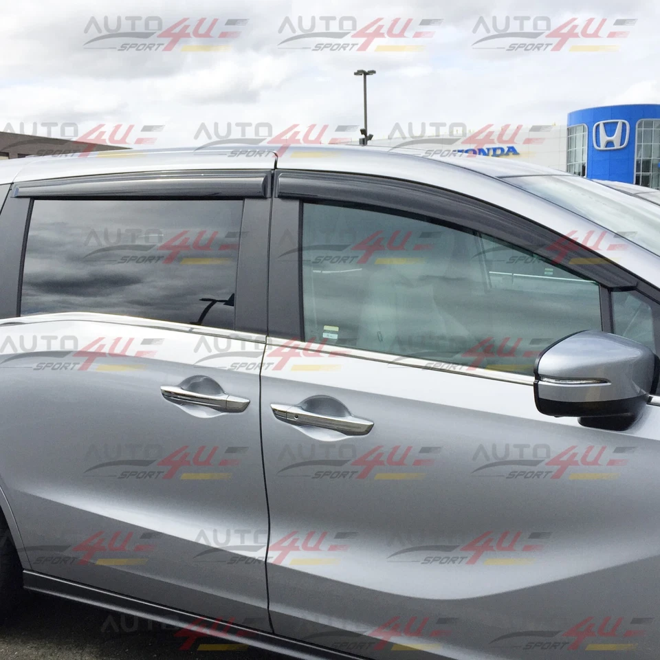 Fit Scion 2016 Toyota Corolla 2017/2018 iM SMOKED WINDOW VISOR RAIN VENT SHADE - Image 3 of 4