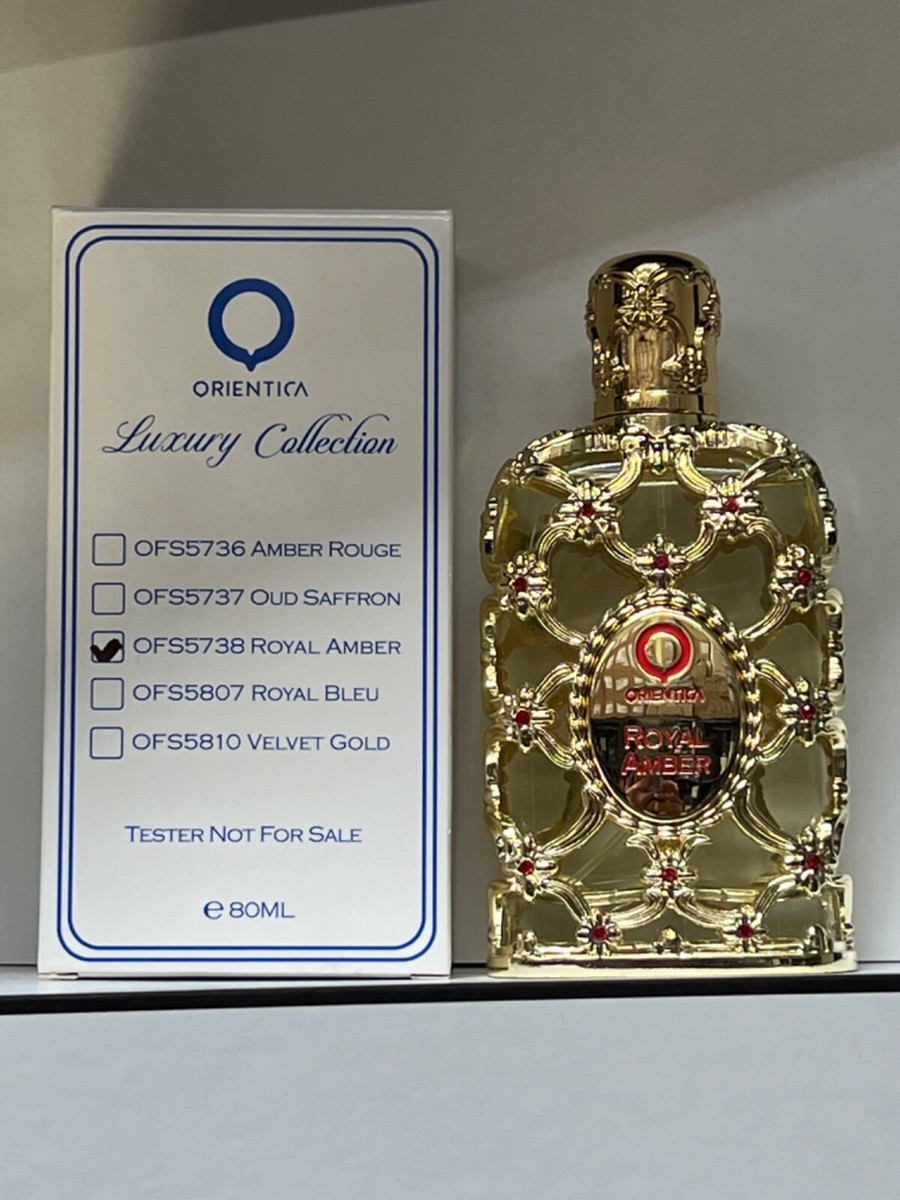 Orientica Royal Amber 2.7 oz EDP (80 ML) Cologne Perfume Unisex