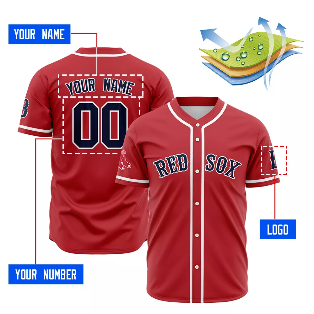 Personalized Boston Red Sox 2022 3D All Over Printed Baseball Jersey -  DNstyles