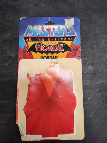 MOTU Hordak Cardback Vintage He-Man J40