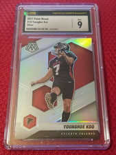 CSG 9 Mint 2021 Mosaic Younghoe Koo #18 Silver Atlanta Falcons