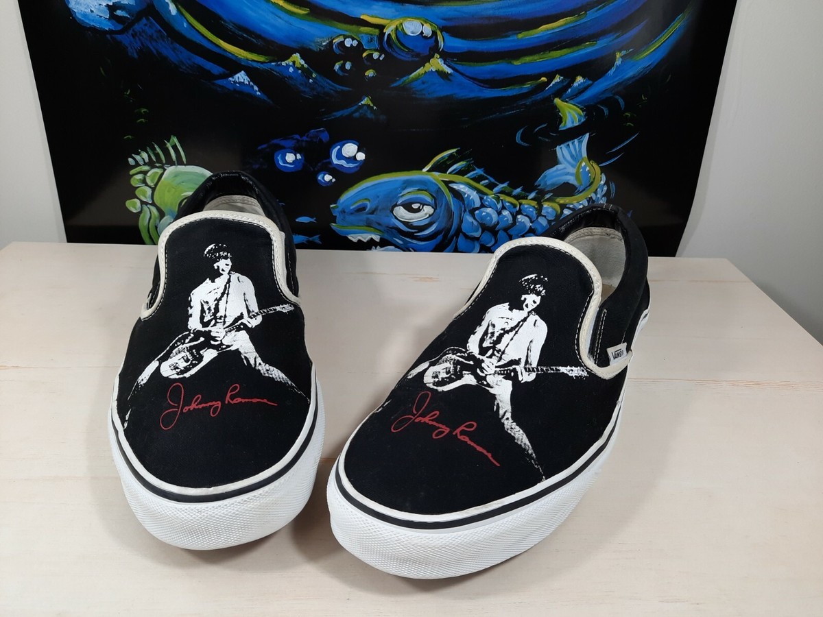 Vans Classic Slip-on X Ramones Johnny Ramone 