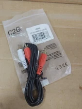 C2G 3 FT VALUE SERIES RCA AUDIO CABLE #40463