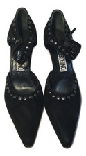 MOSCHINO Pointed Toe Ankle Strap Heels