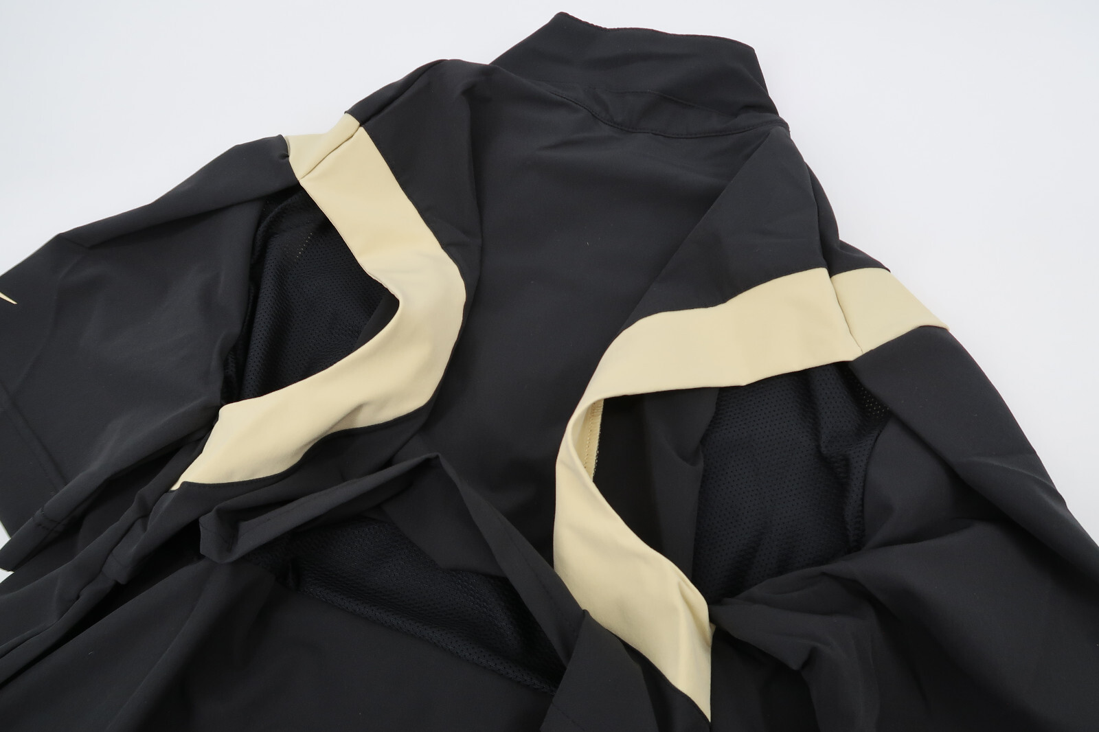 New Orleans Saints Nike Coaches 1/4 Zip Short Sleeve Jacket Black Mens Medium thumbnail 8