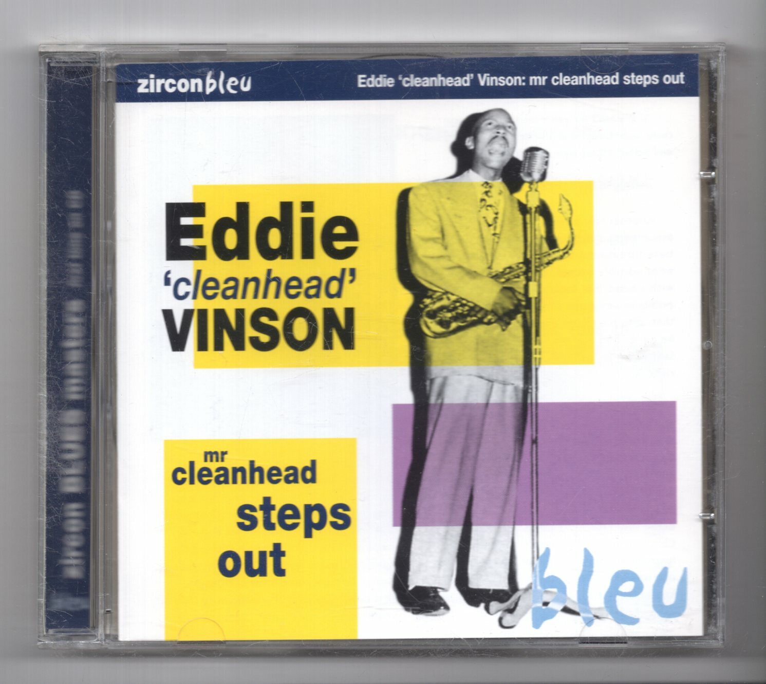 (KL627) Eddie 'Cleanhead' Vinson, Mr Cleanhead Steps Out - 1999 CD