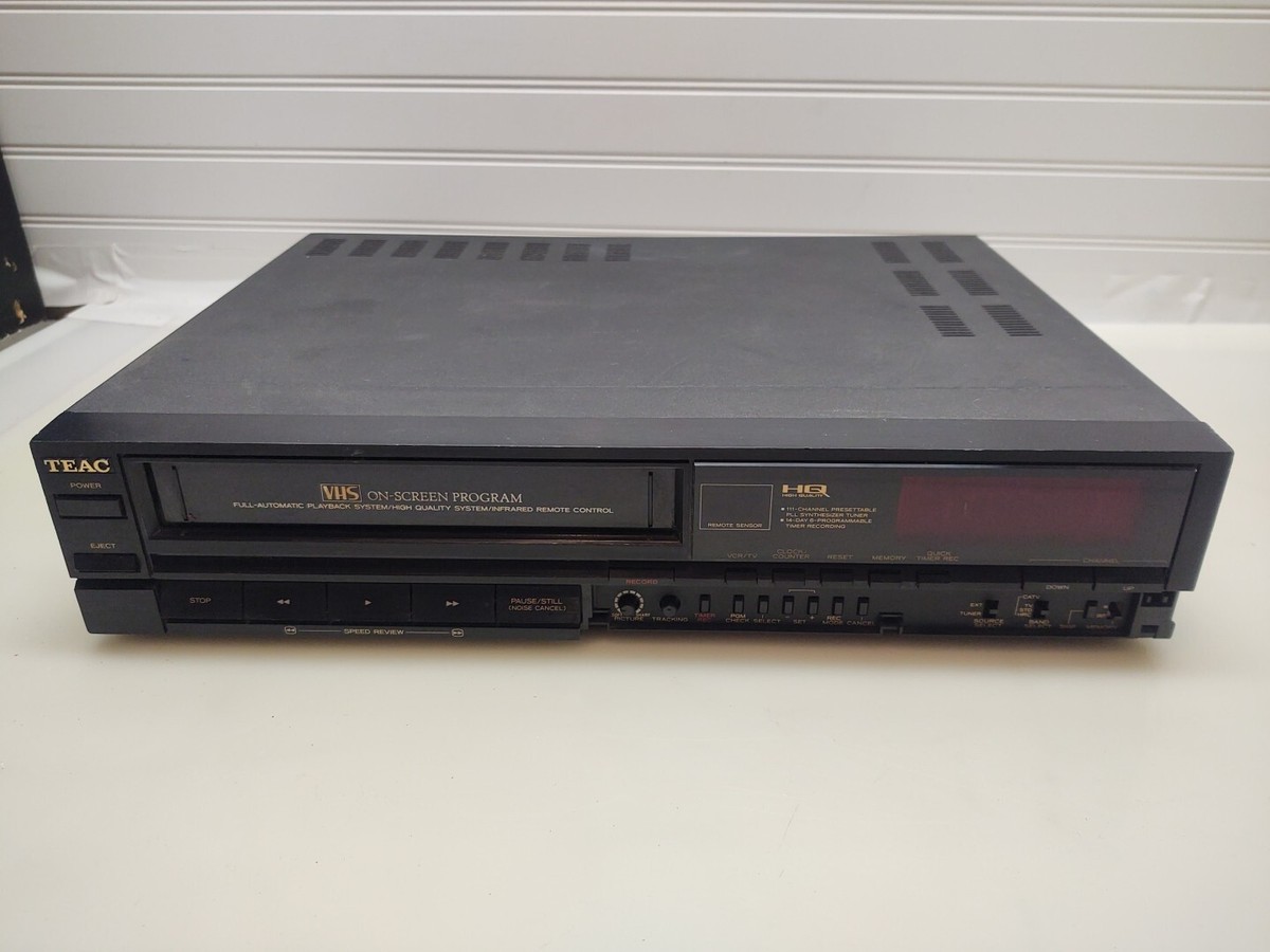 TEAC Model MV-385 Video Cassette Recorder/VHS Player | eBay