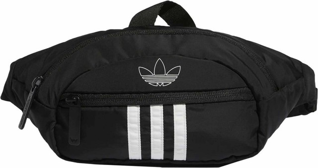 adidas Originals Unisex National Waist Pack Fanny Travel Bag Black White for sale online | eBay