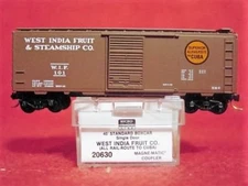 MTL 20630 WEST INDIA FRUIT CO. 40' Box Car 'ALL RAIL TO CUBA' #101 'NEW' N-SCALE