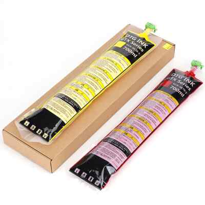 700ml/bag DTG Textile Ink with chips for Brother-GTX Pro GTX