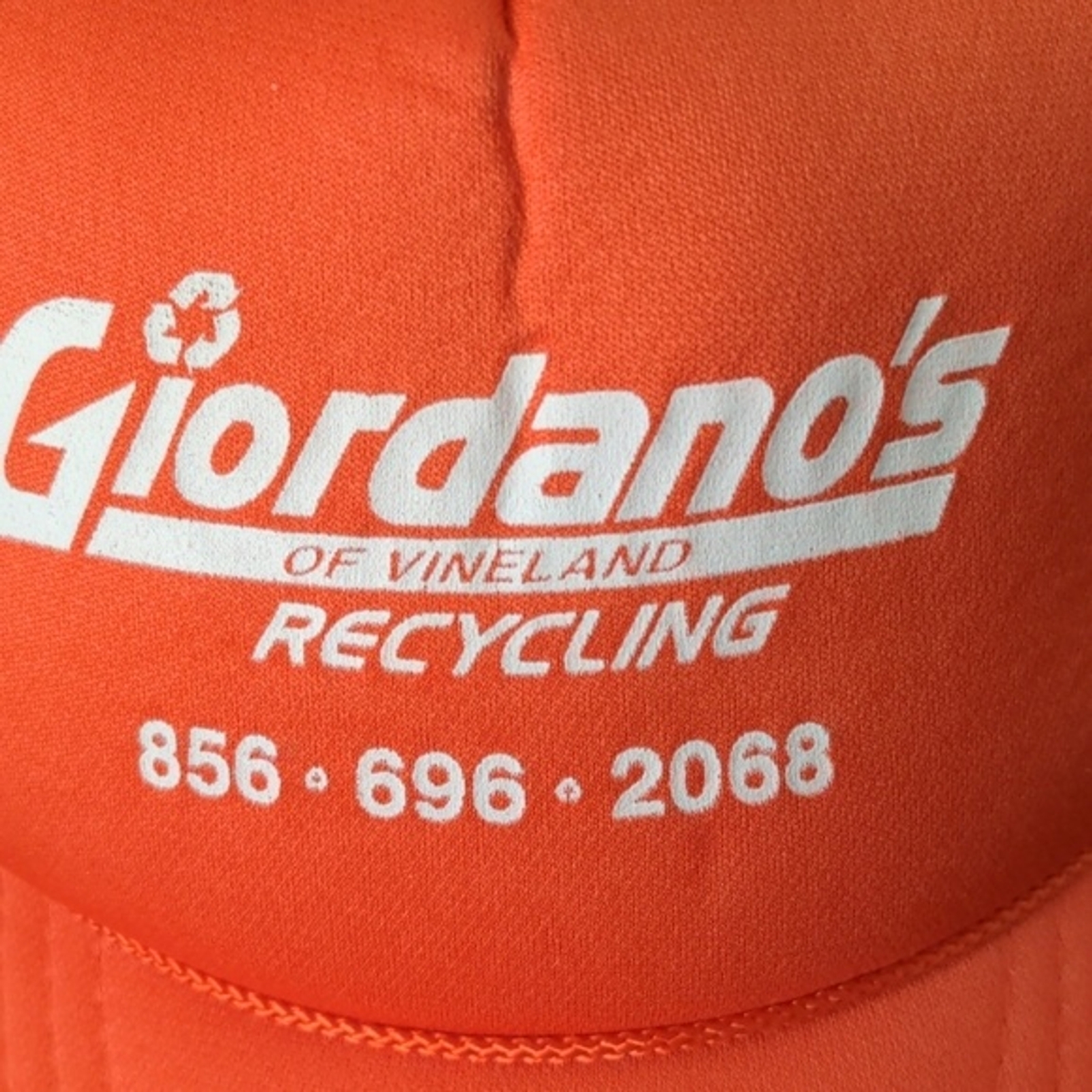 Giordano's of Vineland Recycling Mesh Snap Hat Gem