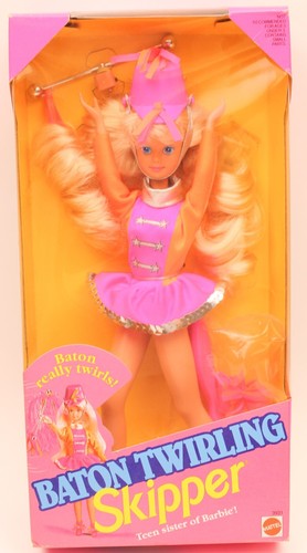 baton twirling barbie