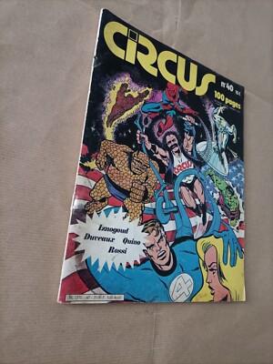 CIRCUS Comic Magazine No. 40 - Glenat - 1981 - Original in French - Good