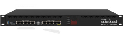 Mikrotik Router 3011 Rackmount 10 x GB LAN 1 x SFP