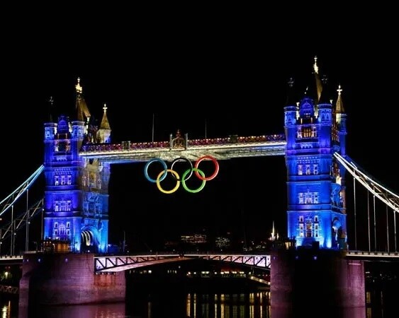 2012 Summer Olympics London Tower Bridge 8x10 PHOTO PRINT