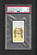 1956 Cadet Sweets CHUCK YEAGER RC #9 ~ PSA 7 NM! ~ ULTRA RARE POP 1