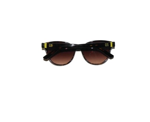 NUEVAS GAFAS DE SOL DKNY Donna Karan New York marrón tortuga verde estuche DY4117+ - Imagen 2 de 5
