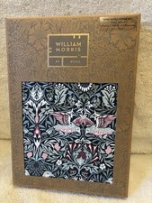 William Morris Bird - Cherry Nightshade King Size Bedset - RRP �115 NEW