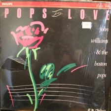John Williams & Boston Pops Orchestra, Pops In Love, (LP, Album), NM or M-, 3916