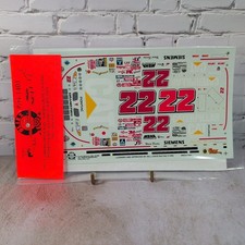 Slixx Ward Burton #22 Caterpillar CAT Pontiac 1:25 NASCAR Decals