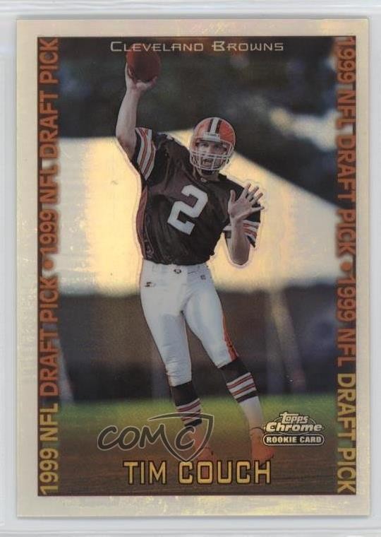 1999 Topps Chrome 1999 NFL Draft Pick Refractor Tim Couch #151 0qo1
