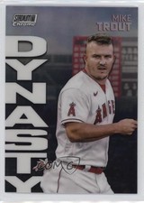 2022 Topps Stadium Club Chrome Dynasty and Destiny Mike Trout #2A 0tb9