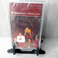 BOYZONE A DIFFERENT BEAT CASSETTE TAPE ALBUM - NEW SEALED - RARE RETRO,, ,
