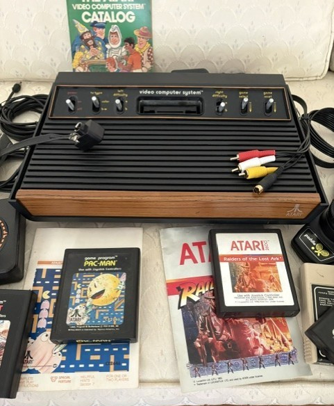 A premium-condition Atari 2600 modded or verified to work on modern TVs removes the #1 barrier to actually playing vintage Atari — genuinely usable retro goodness.