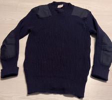 Moonraker Jumper Mens Size 46 Navy Pure Wool ...