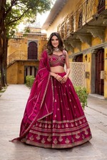 Latest Designer Rangoli Lehenga Choli With Dupatta Stitched Wedding Wear