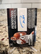 2024-25 Prizm Black Tristen Newton Sensational Signatures RC Auto #SS-NEW