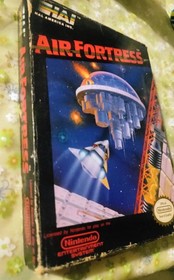 Air Fortress Nintendo NES 1989 Box Manual Game Cartridge