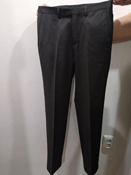 Men Daniel Hechter Trousers Black Wool 33 / L / 48