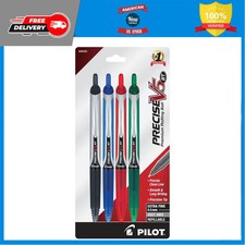 Pilot Precise V5 RT Retractable Pens 0.5mm Assorted Colors 4 Pack